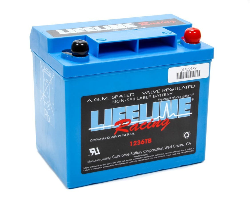 Lifeline Battery LFBLL-1236TB Power Cell Battery 7.71 x 5.18 x 6.89