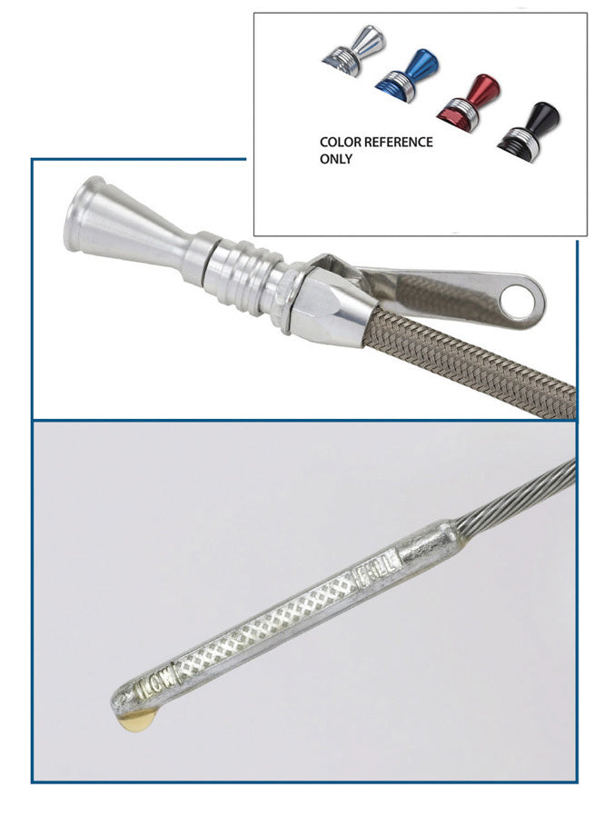 Lokar LOK1220004 Anchor Tight Locking Oil Dipstick SBC 80-up