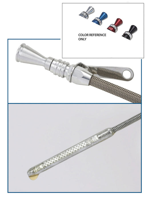 Lokar LOK1220004 Anchor Tight Locking Oil Dipstick SBC 80-up