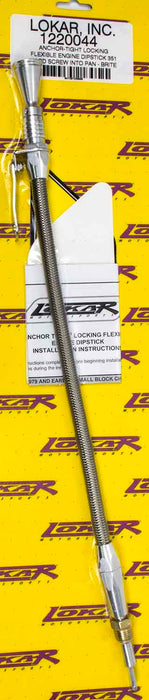 Lokar LOK1220044 Anchor Tight Locking Oil Dipstick Ford 351W