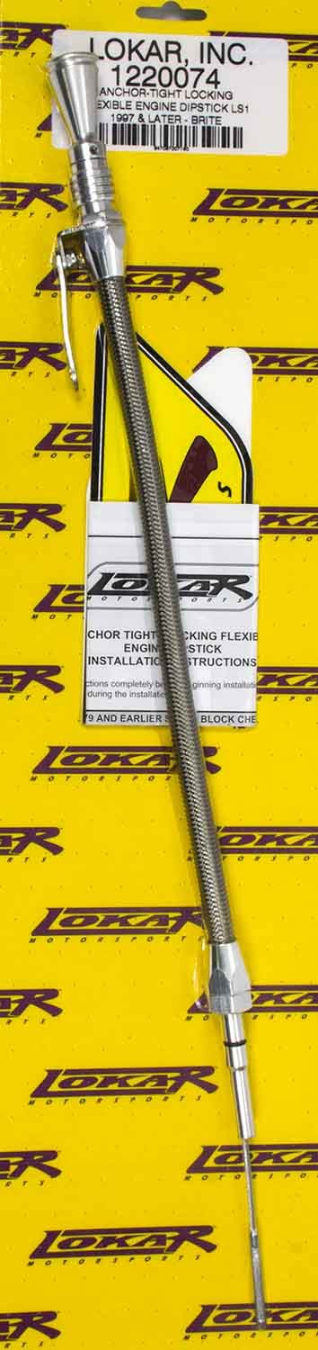 Lokar LOK1220074 Anchor Tight Locking Oil Dipstick GM LS1