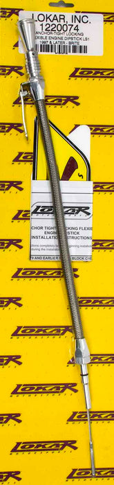 Lokar LOK1220074 Anchor Tight Locking Oil Dipstick GM LS1