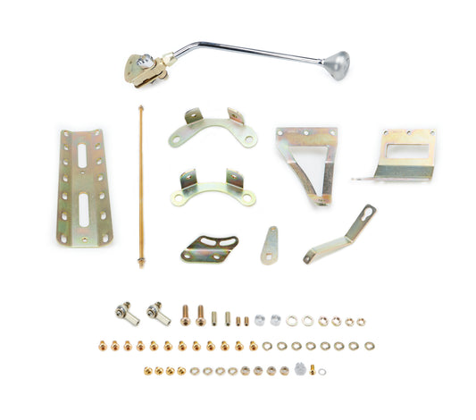 Lokar LOKCM4L60EBM Shifter GM 4L60E Chrome 16in Single Bend Lever