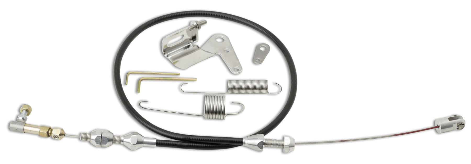 Lokar LOKDP-1000U Duo-Pak Univ. Throttle Cable w/Brackets