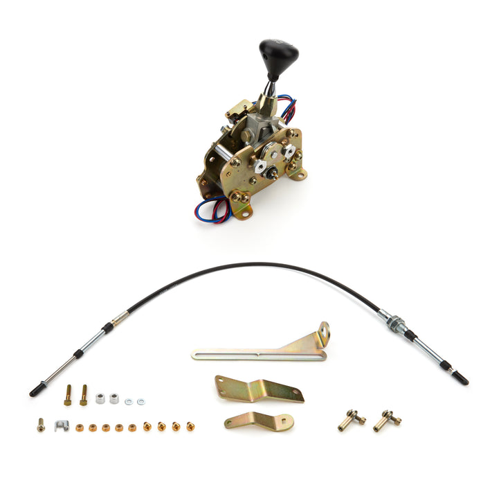 Lokar LOKES6R80HMB Shifter Ford 6R80 Chrome 4in Straight Lever