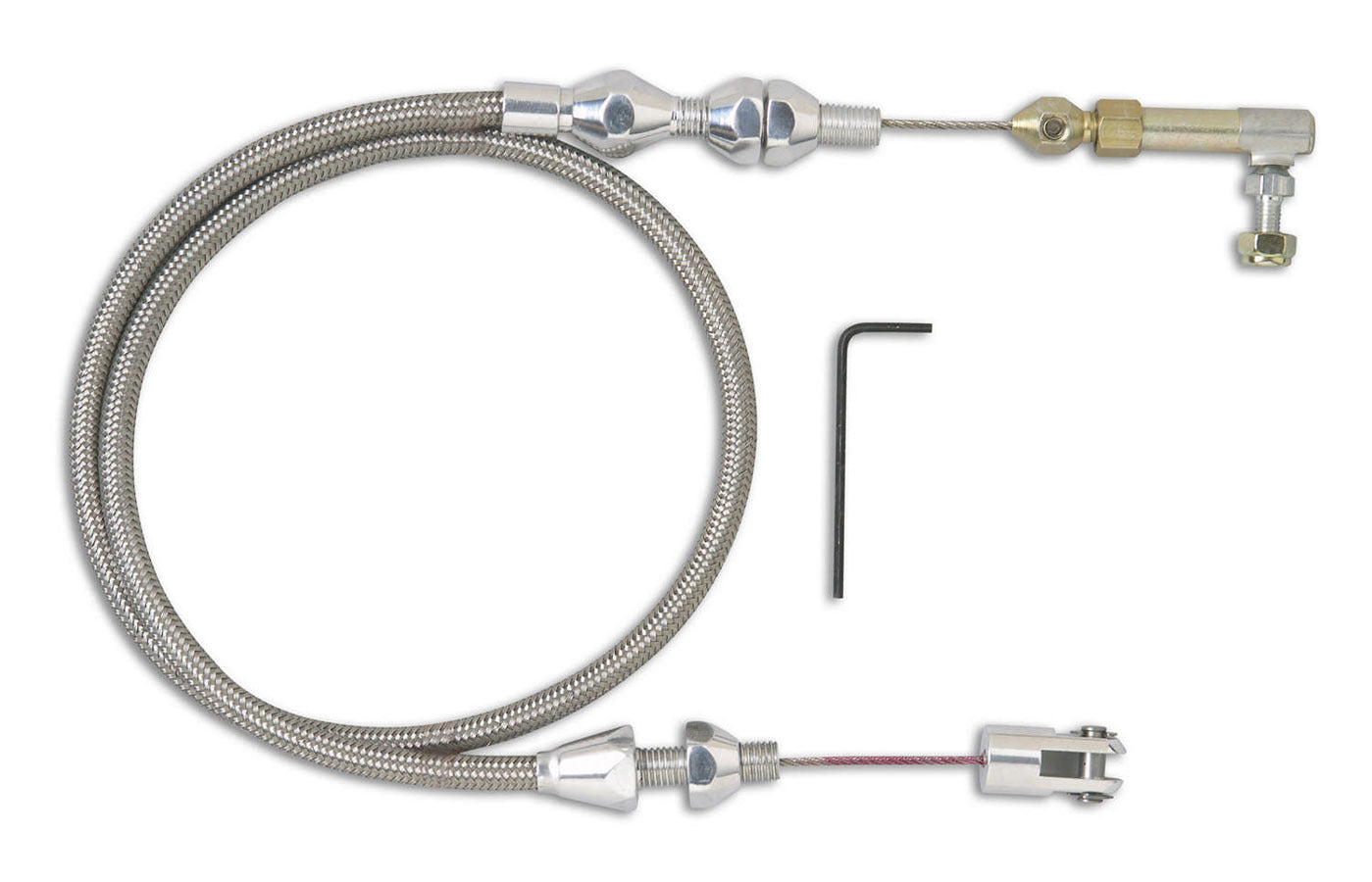 Lokar LOKTCP-1000HT Hi-Tech Throttle Cable - Polished