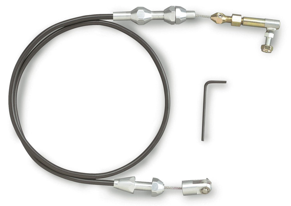 Lokar LOKTCP-1000U36 36in Hi-Tech Throttle Cable Black Housing
