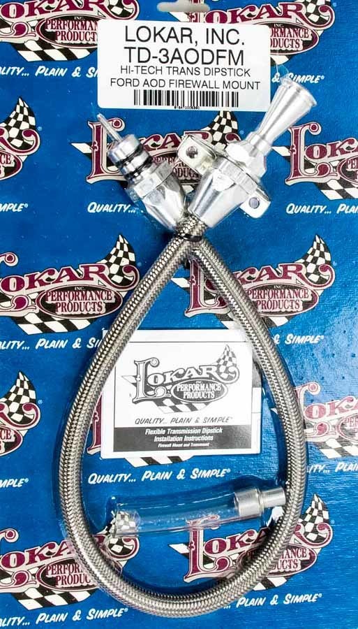 Lokar LOKTD-3AODFM Transmission Dipstick Ford AOD