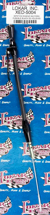 Lokar LOKXED-5004 Flexible Engine Dipstick Black SBF 302
