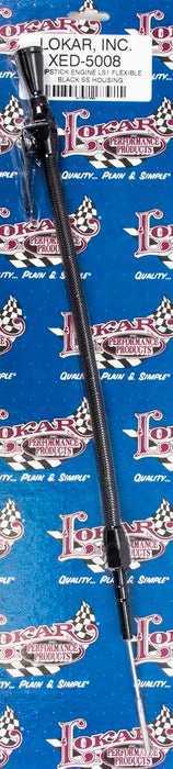 Lokar LOKXED-5008 Flexible Engine Dipstick Black GM LS1