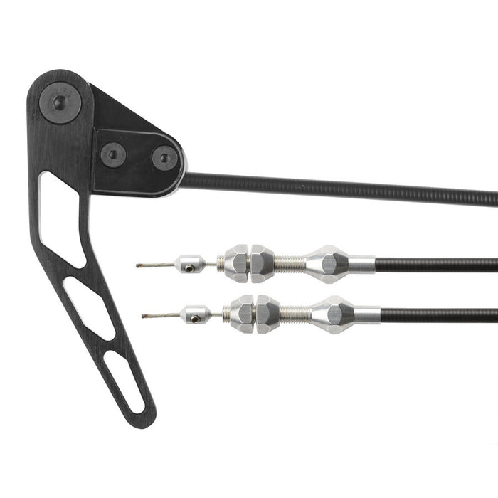Lokar LOKXHR-1100U Blk Hood Release Cable Kit Black House
