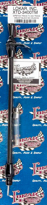 Lokar LOKXTD-3400TM Black Dipstick GM TH400 Trans - Trans Mount