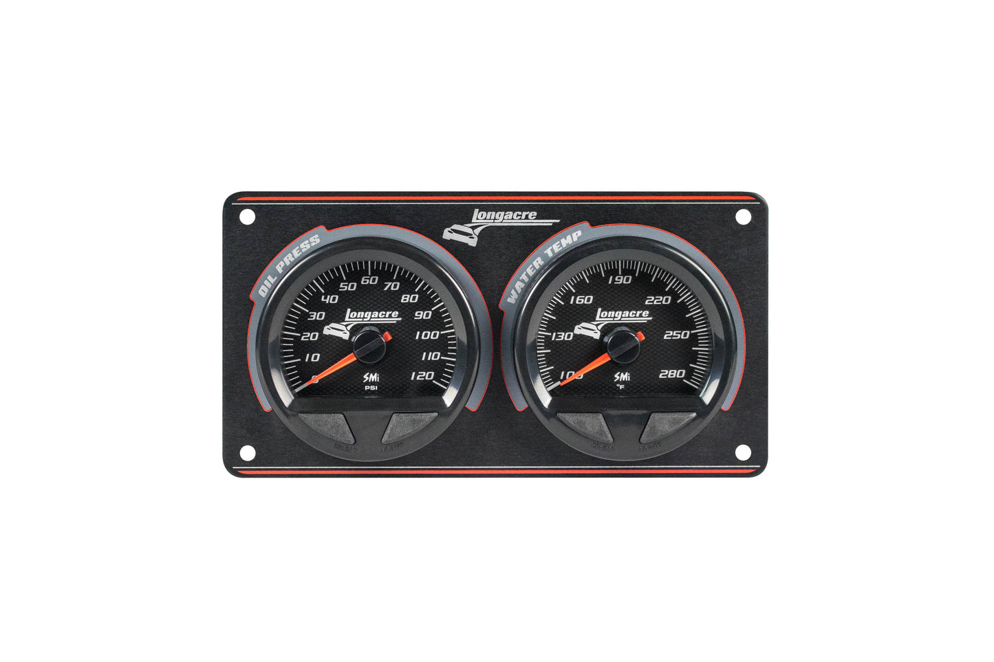 Longacre LON52-44560 Waterproof SMI 2 Gauge Panel OP/WT