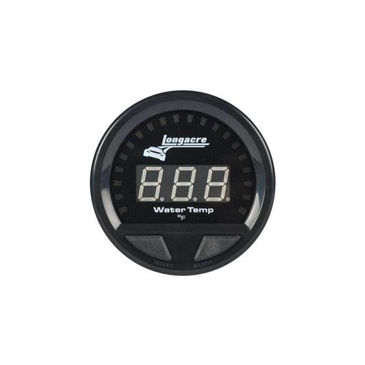 Longacre LON52-46860 Waterproof LED Water Temp Gauge 100-280f