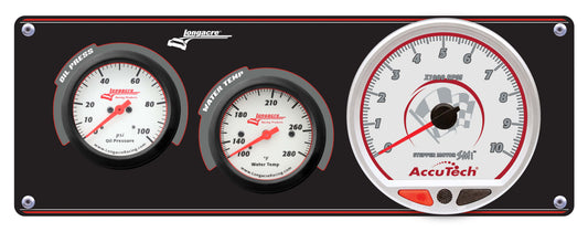 Longacre LON52-46906 Gauge Panel Sportsman OP / WT / Tach