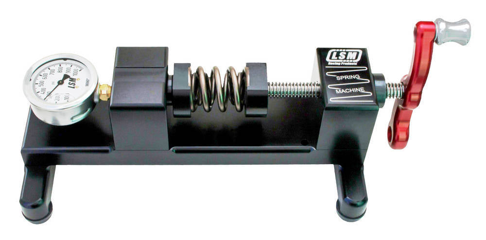 Lsm Racing Products LSMSM-600 Bench Top Valve Spring Tester w/0-600# Gauge