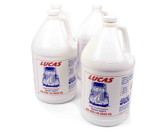 Lucas Oil LUC10045-4 85w140 Gear Oil Case/4- Gal