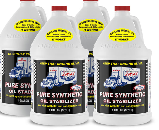 Lucas Oil LUC10131-4 Synthetic H/D Oil Stabi- lizer 4x1 Gal