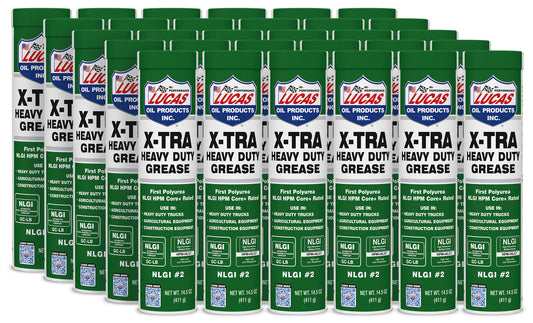 Lucas Oil LUC10301-30 X-Tra Heavy Duty Grease 30 x 14.5oz Cartridges