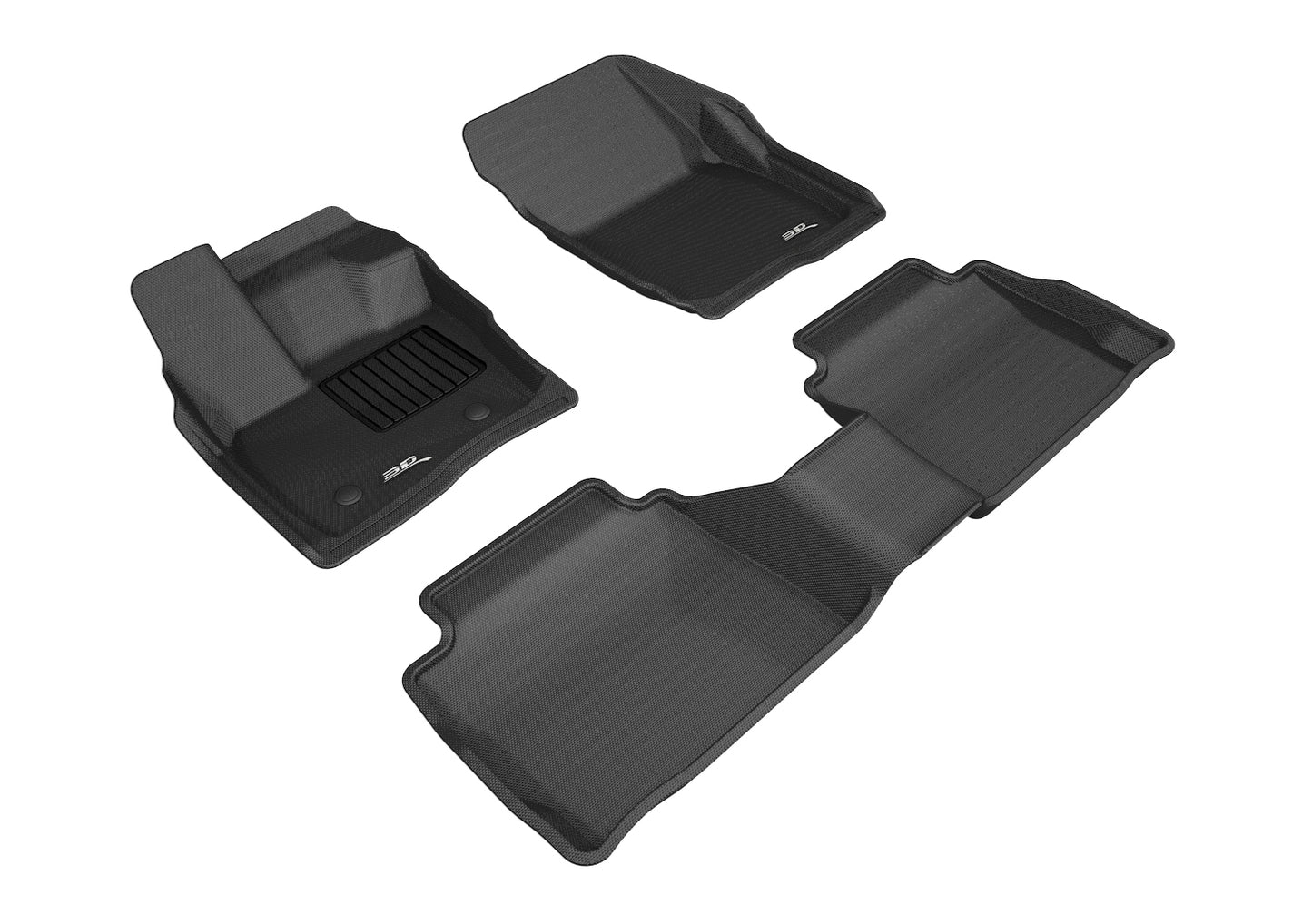 3d Maxpider M3DL1FR10901509 Kagu Floor Mats Black