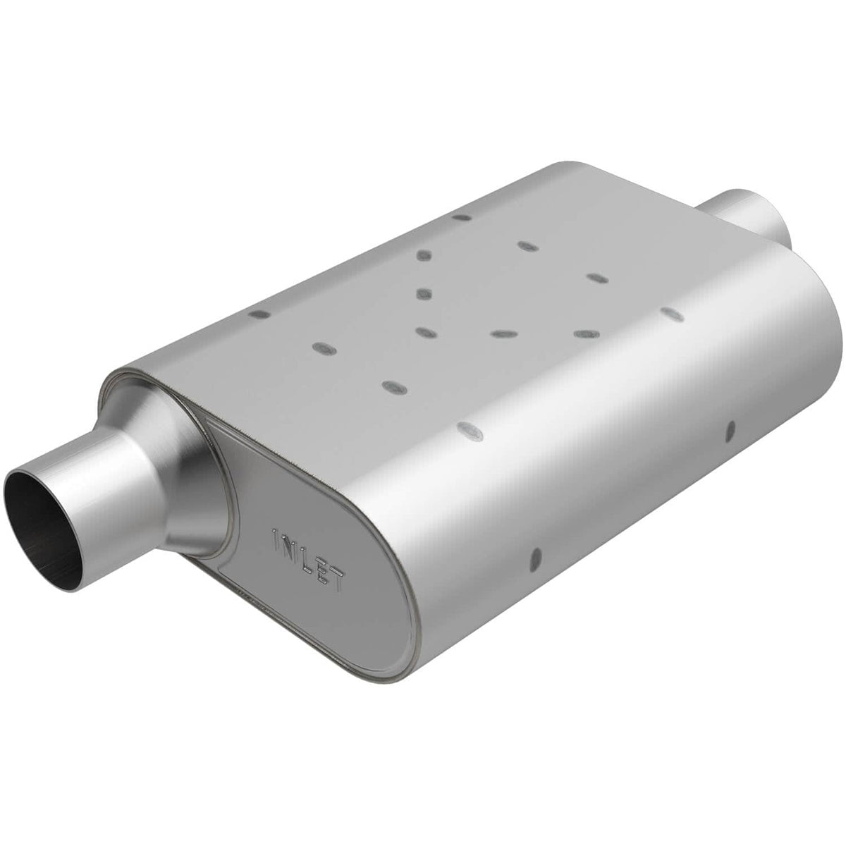 Magnaflow Perf Exhaust MAGR32541 Rumble Stainless Muffler 2.5in Offset/Center