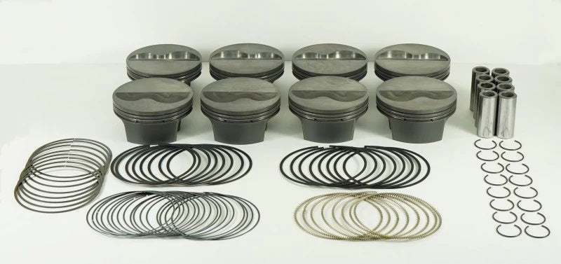 Mahle Pistons MAH197753355 SBC Powerpak FT Piston Set 4.155 Bore -9cc