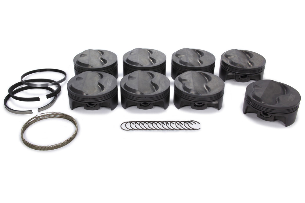 Mahle Pistons MAH197754725 SBC PowerPak Domed Piston Set 4.125 Bore