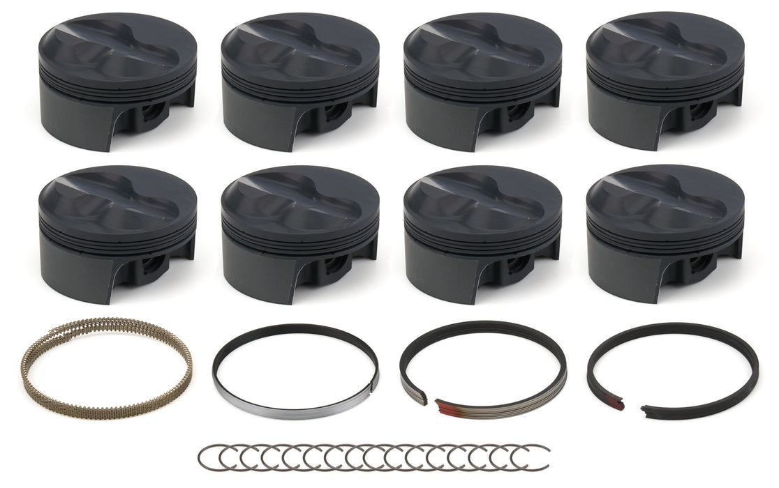 Mahle Pistons MAH197836045 SBC Dome PowerPak Piston Set 4.145 Bore +12cc