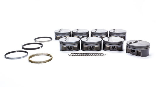 Mahle Pistons MAH930200340 SBC PowerPak F/T Piston Set 4.040 Bore -5cc