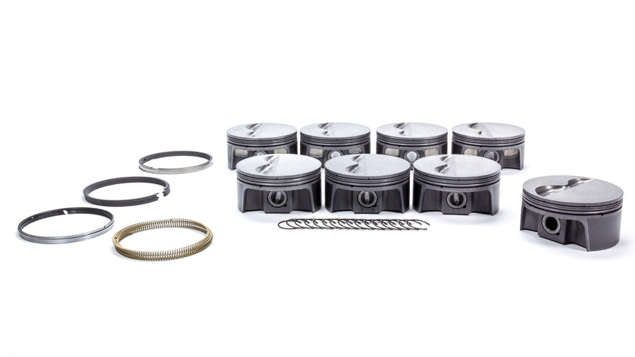 Mahle Pistons MAH930202630 SBC PowerPak F/T Piston Set 4.030 Bore