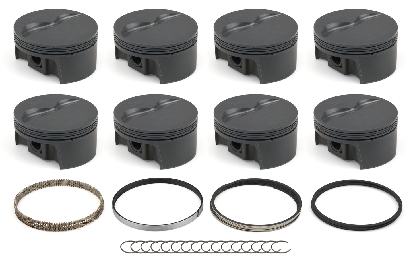 Mahle Pistons MAH930202635 SBC FT PowerPak Piston Set 4.035 Bore -4.1cc