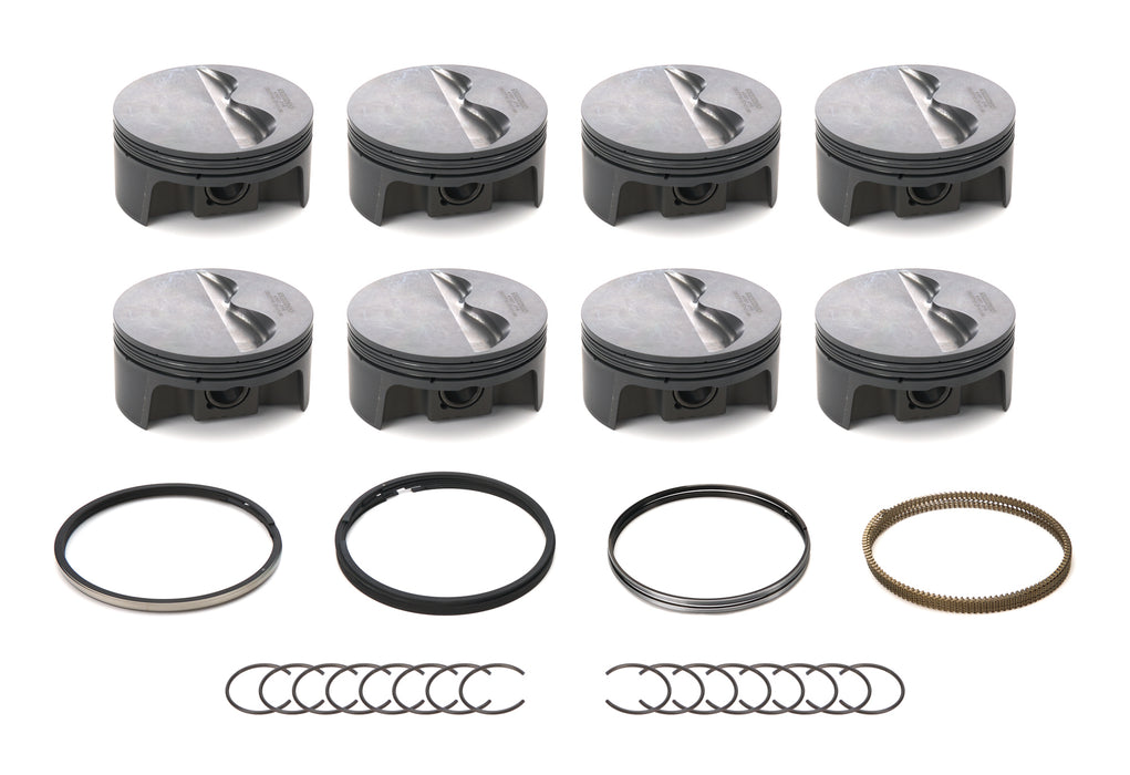 Mahle Pistons MAH930202830 SBC FT PowerPak Piston Set 4.030 Bore -4.1cc