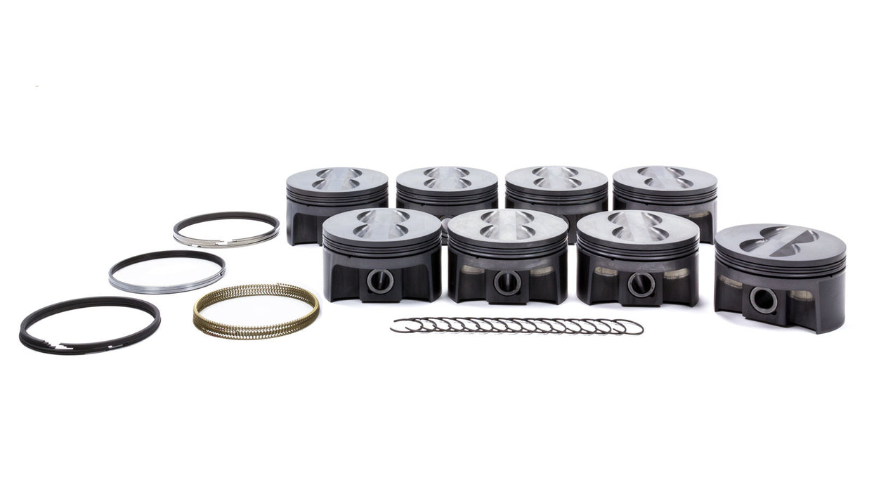 Mahle Pistons MAH930203630 SBC PowerPak F/T Piston Set 4.030 Bore