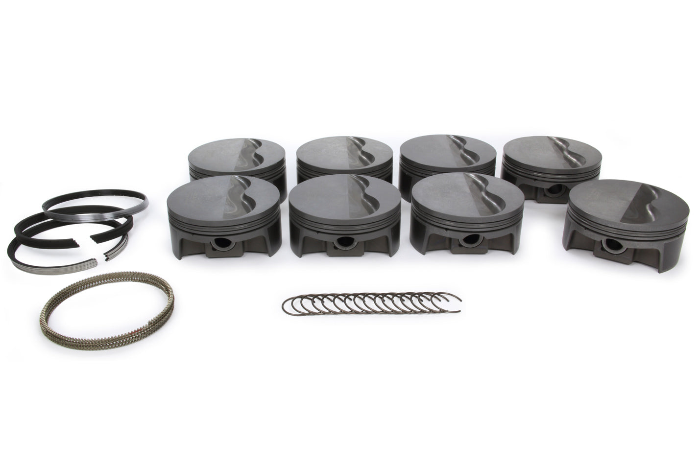 Mahle Pistons MAH930244735 SBF PowerPak F/T Piston Set 4.035 Bore