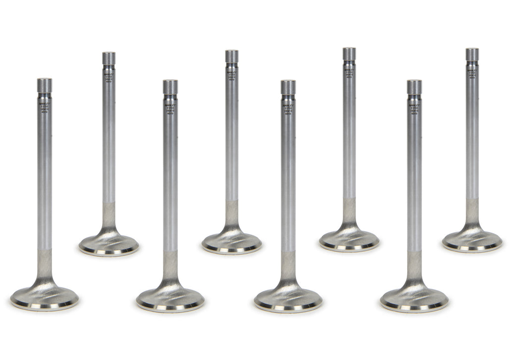 Manley MAN11705-8 SBC E/D 1.600 Exhaust Valves 11/32 5.165 OAL