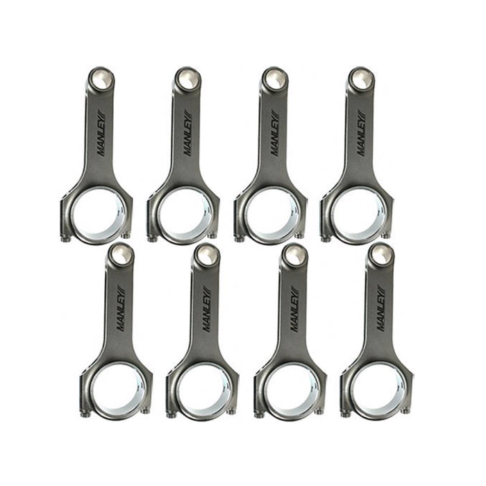 Manley MAN14072R-8 BBC 6.700 H-Beam Rods 4340 w/ARP2000 Bolts