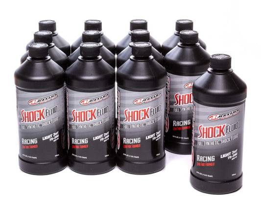 Maxima Racing Oils MAX50-57901 3w Racing Shock Oil Case 12 x 32oz Bottles