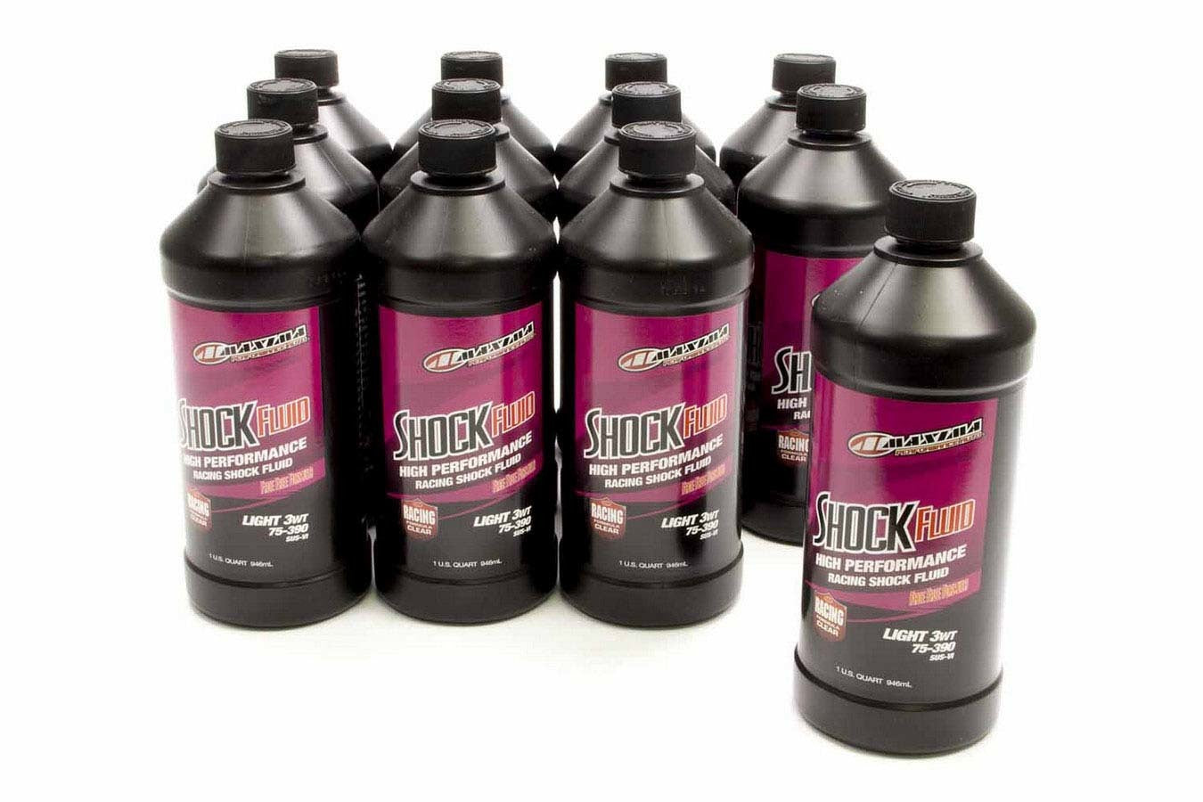 Maxima Racing Oils MAX59-58932L 3w Racing Shock Oil Case 12x32oz