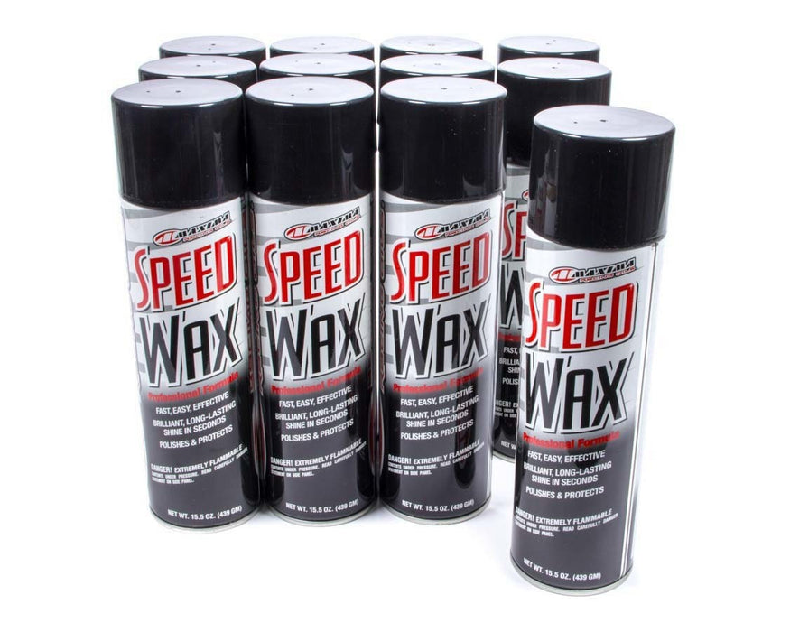 Maxima Racing Oils MAX70-76920 Speed Wax Case 12x15.5oz Temp. Disc. 5/24