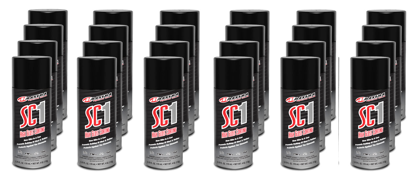 Maxima Racing Oils MAX78904 SC1 High Gloss Coating Case 24 x 4oz.