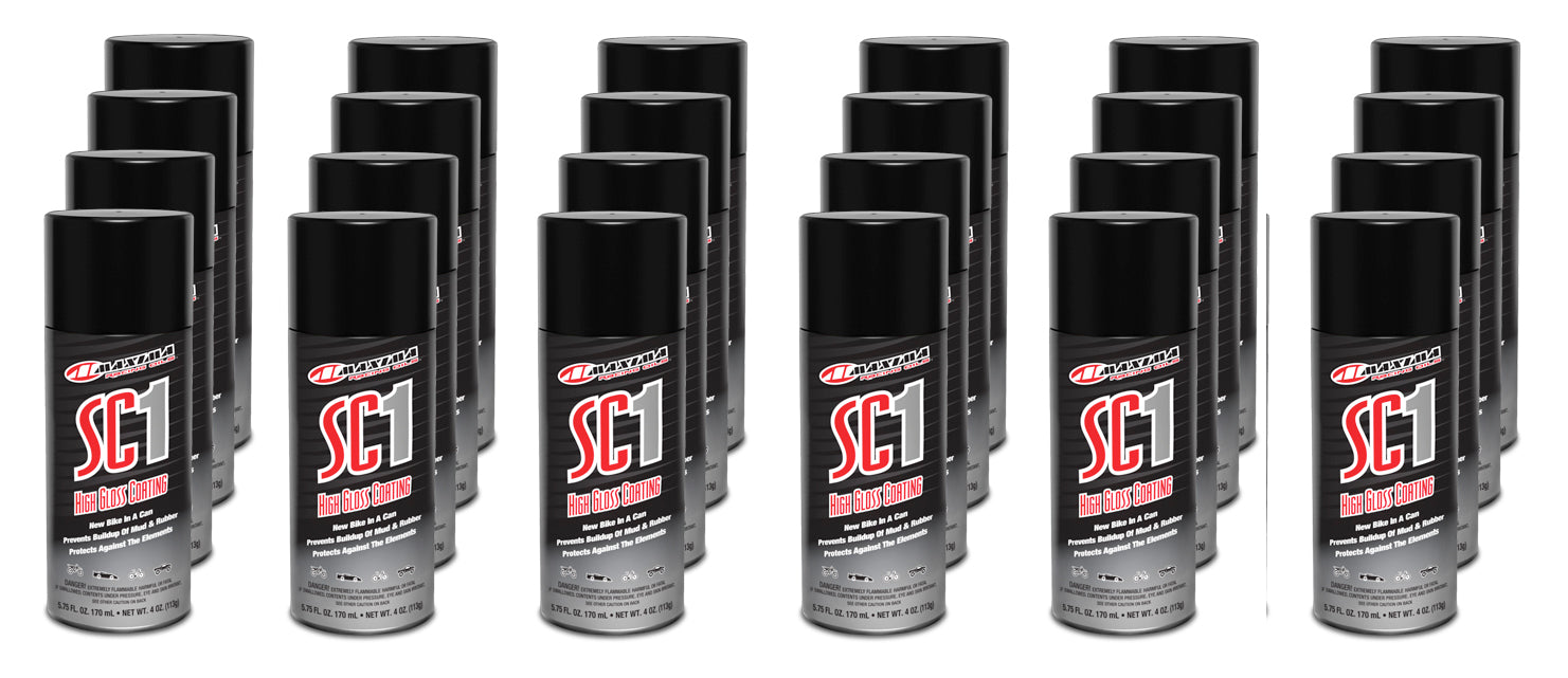 Maxima Racing Oils MAX78904 SC1 High Gloss Coating Case 24 x 4oz.