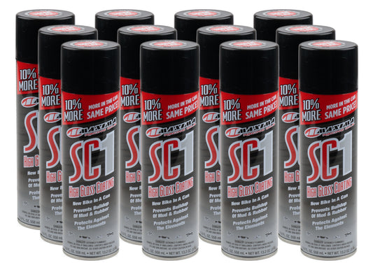 Maxima Racing Oils MAX78920 SC1 High Gloss Coating Case 12x17.2oz