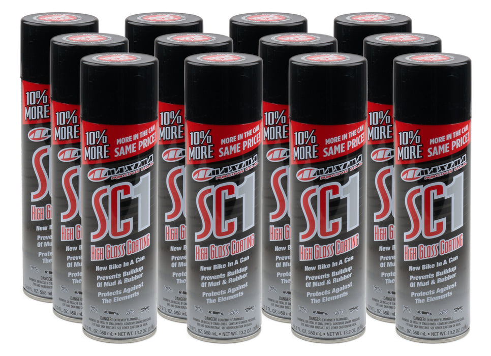 Maxima Racing Oils MAX78920 SC1 High Gloss Coating Case 12x12 oz