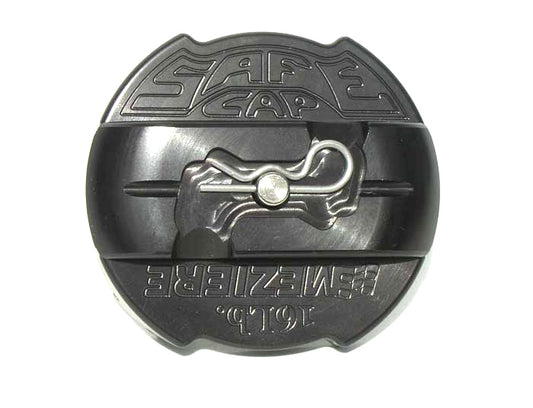 Meziere MEZWCC301 16lb. Safecap Radiator Cap - Black Anodized