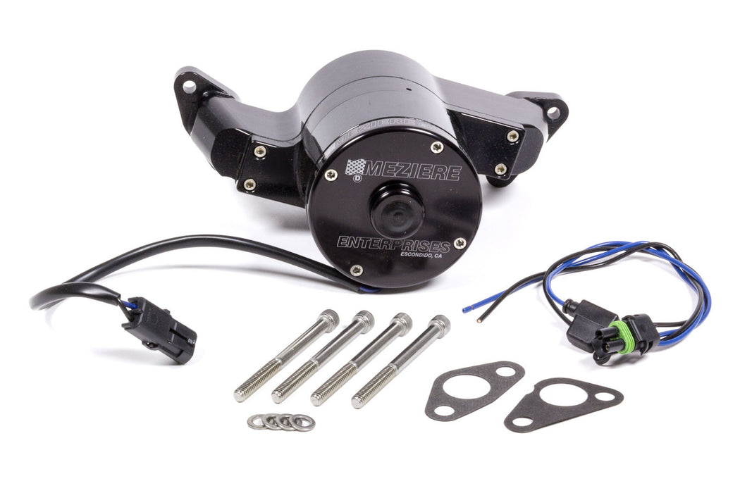 Meziere MEZWP111SHD SBF Billet Electric H.D. Water Pump - Black
