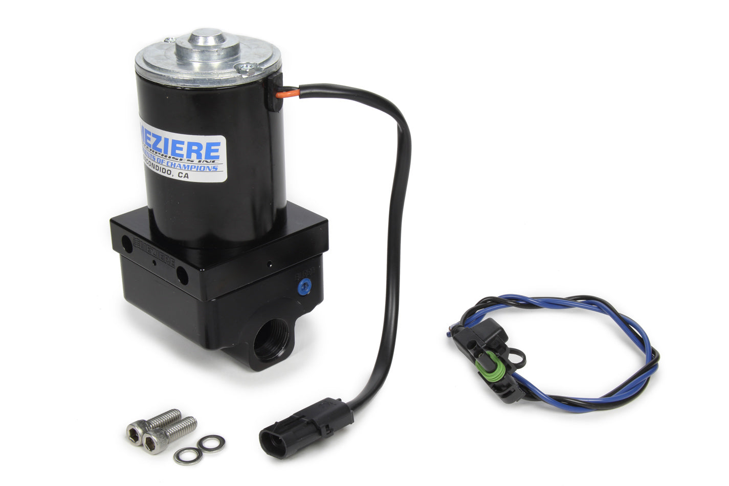 Meziere MEZWP136SI Inline Electric W/P - w/ 3/4npt Ports - Black