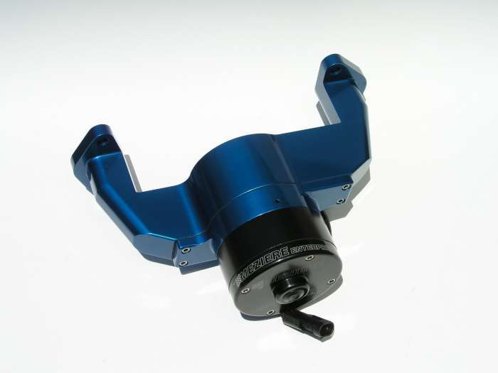 Meziere MEZWP170B Ford FE Billet Elec. W/P Blue