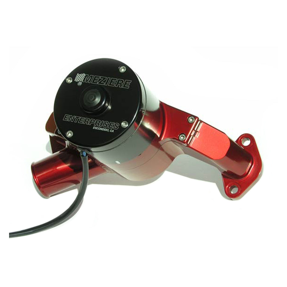 Meziere MEZWP300R BBC Billet Electric W/P - Hi-Flow - Red