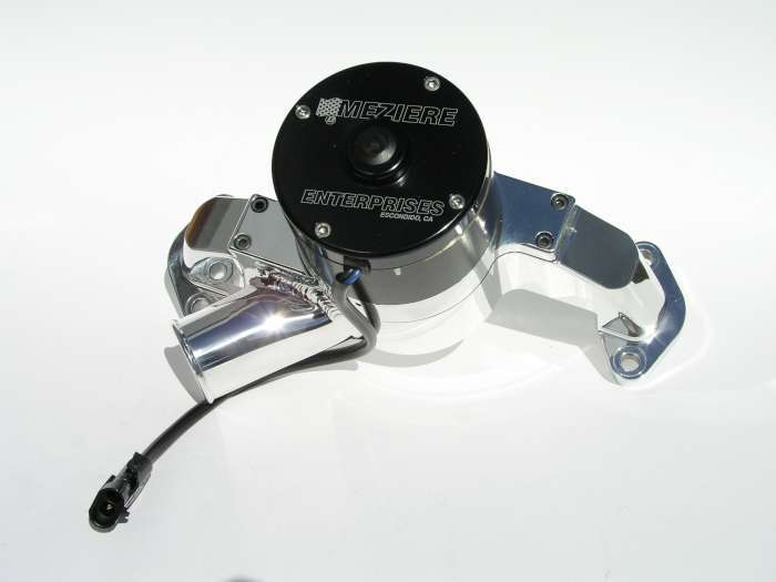 Meziere MEZWP300U BBC Billet Electric W/P - Hi-Flow - Polished
