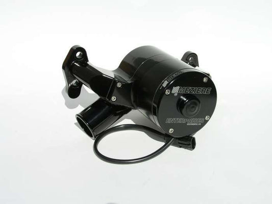 Meziere MEZWP301S SBC Billet Electric W/P - Hi-Flow - Black
